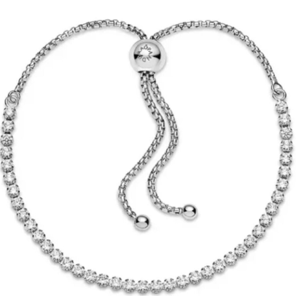 Pandora Sparkling Slider Tennis Bracelet